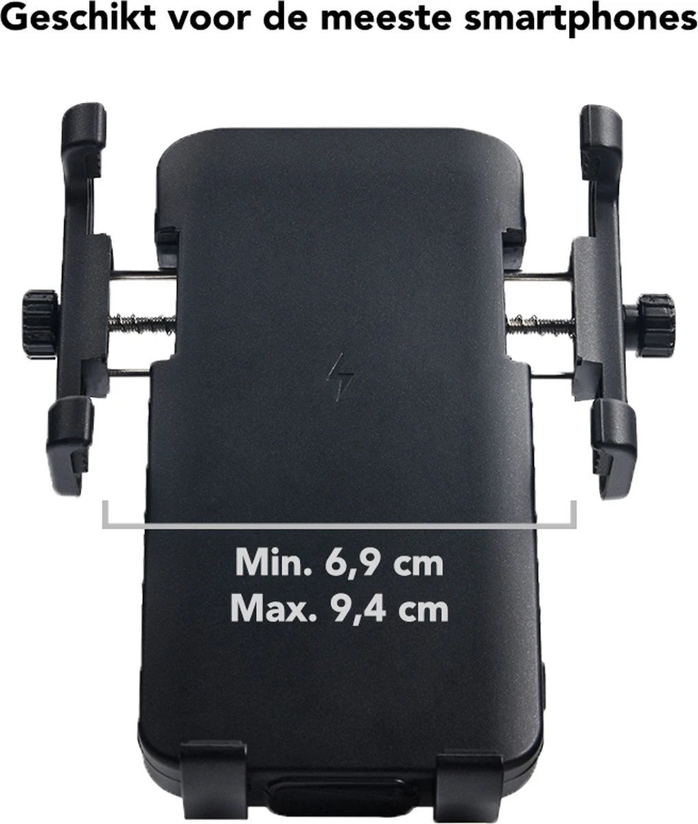 Lightyourbike ® POWER - Telefoonhouder Fiets Met Powerbank - 5.000 MAh - LED Koplamp - Afbeelding 7