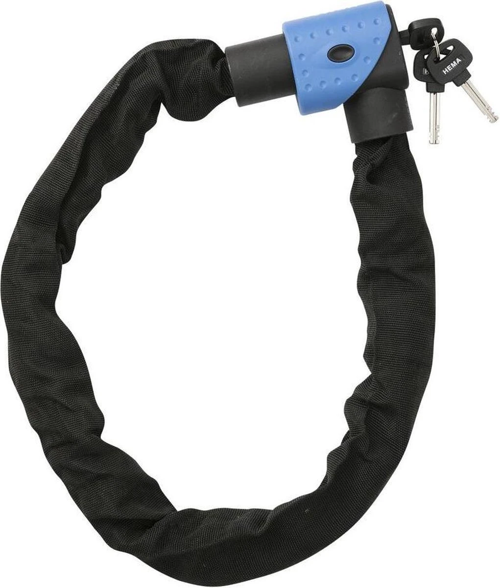 Voltano ART3 Kettingslot Zwart - Scooter Of Fiets Slot - Vaste Kop