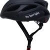 Fietshelm Pro Sport Lights Matt Zwart - Heren/Dames - Medium 55/58cm