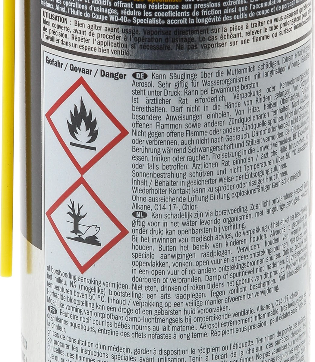 WD-40 Specialist® Boor- & Snijolie - 400ml - Smeerolie - Smeermiddel - Verlengt Levensduur Van Boor- En Snijgereedschap - Afbeelding 5