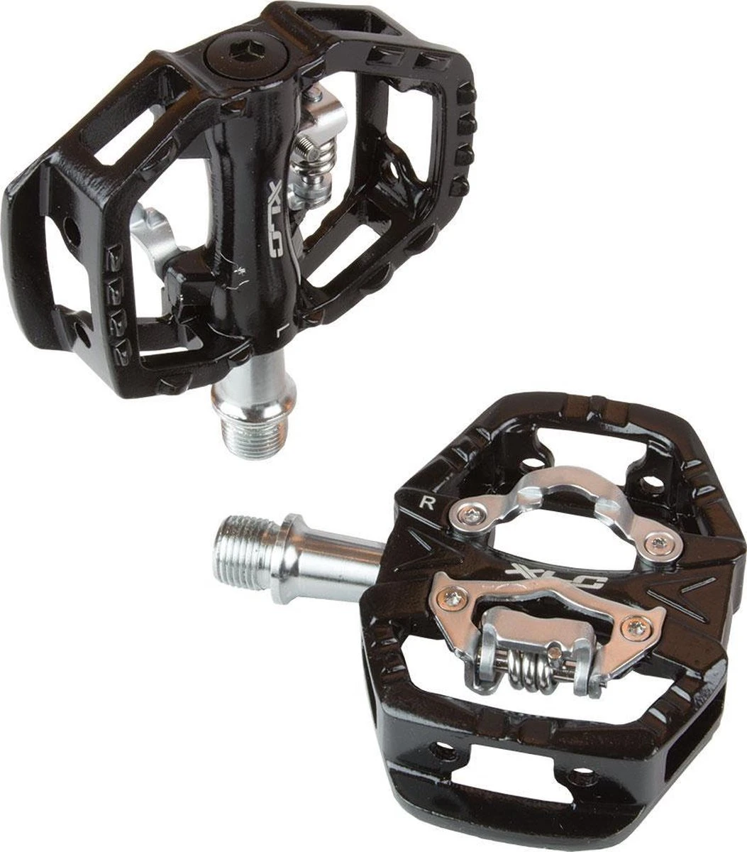 XLC PEDAAL ATB SPD COMBI ENKEL ALM ZW STEL PDS14 - Afbeelding 4