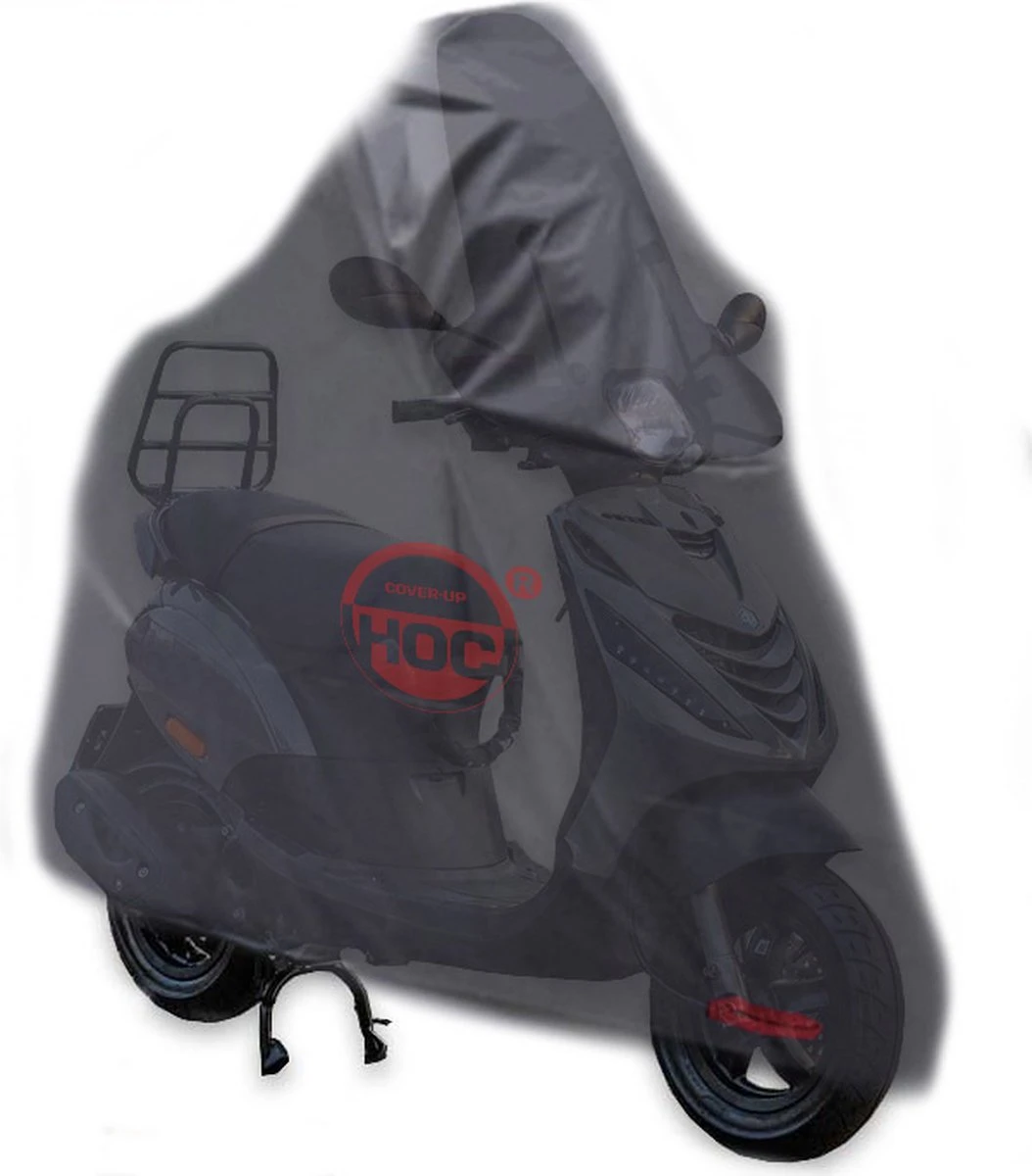 Piaggio Zip Met Scherm COVER UP HOC Scooterhoes Stofvrij / Ademend / Waterdicht Red Label