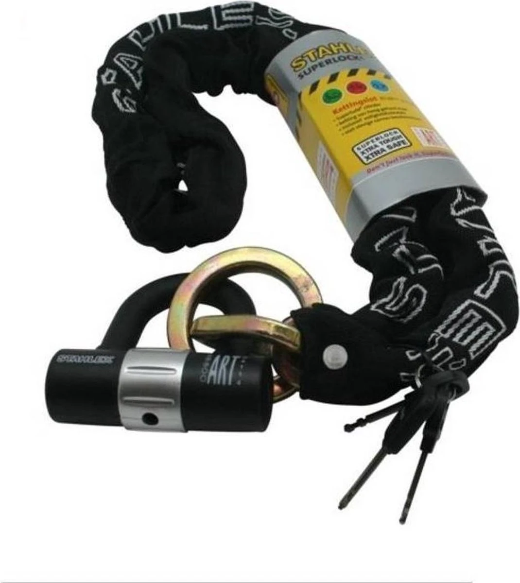 Stahlex Kettingslot 302 Art*** 10 X 1400 Mm Zwart - Afbeelding 2