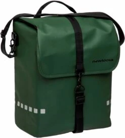 New Looxs Odense Single Enkele Fietstas - Afneembaar - 17,5 Liter - Groen