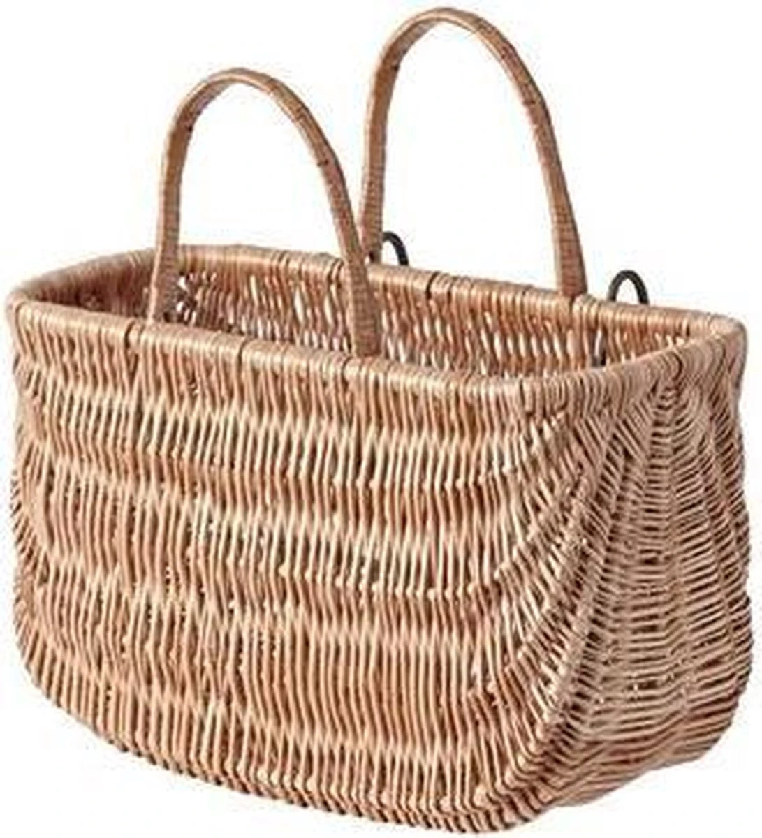 Basil Swing Fietsmand - Voor Of Achter - Inclusief Haken - Bruin - Afbeelding 3