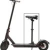 Zadel Voor Xiaomi Elektrische Step | Zitje Voor E-scooter | Verstelbaar | Zwart/Rood