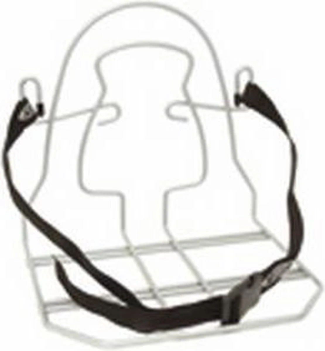 Steco Bagagedrager Verbreder Monkey-mee Staal - 31cm Breed - Zilver - Afbeelding 9