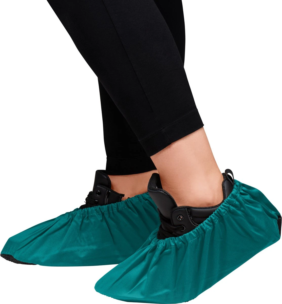 Sterke Overschoenen | Maat 40-45 | Groen | Wasbaar| Antislip | Schoenovertekken - Afbeelding 3