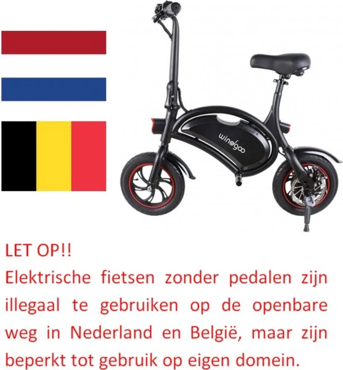Windgoo B3 | Elektrische Mini-scooter | Opvouwbaar - Afbeelding 4