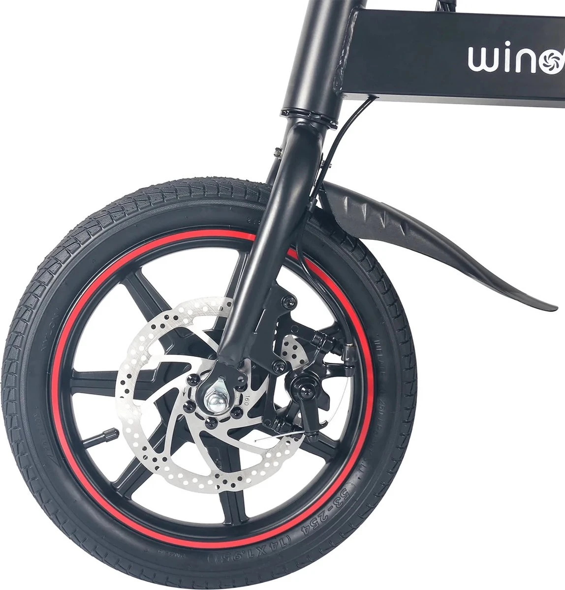 Windgoo B3 Elektrische Fiets Step Met Trapondersteuning - Zwart - 25 Km Per Uur - 350W - Geen Trappers - Afbeelding 7