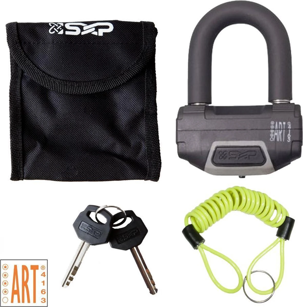 SXP Schijfremslot ART 4 - Zwart