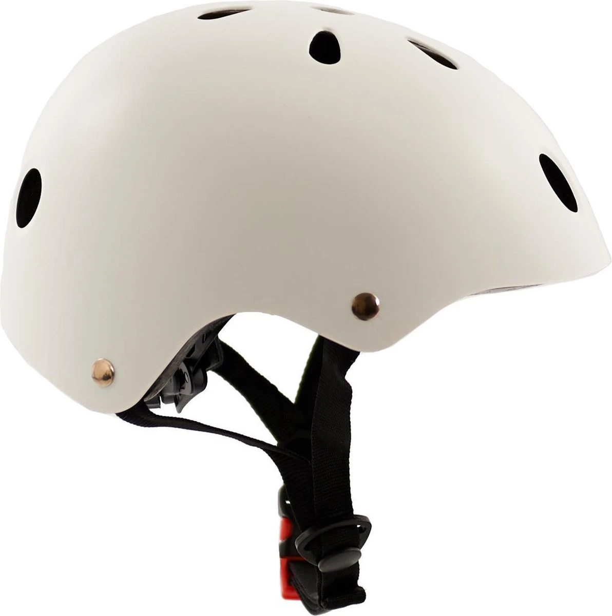 Sajan Fietshelm - Skatehelm - Helm Mat-Wit- Maat-S - Afbeelding 4