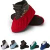 Overschoenen | Maat 40-45 | Rood | Antislip | Wasbaar | Sterk | Schoenhoesjes | Schoenovertrek | Schoenbeschermers