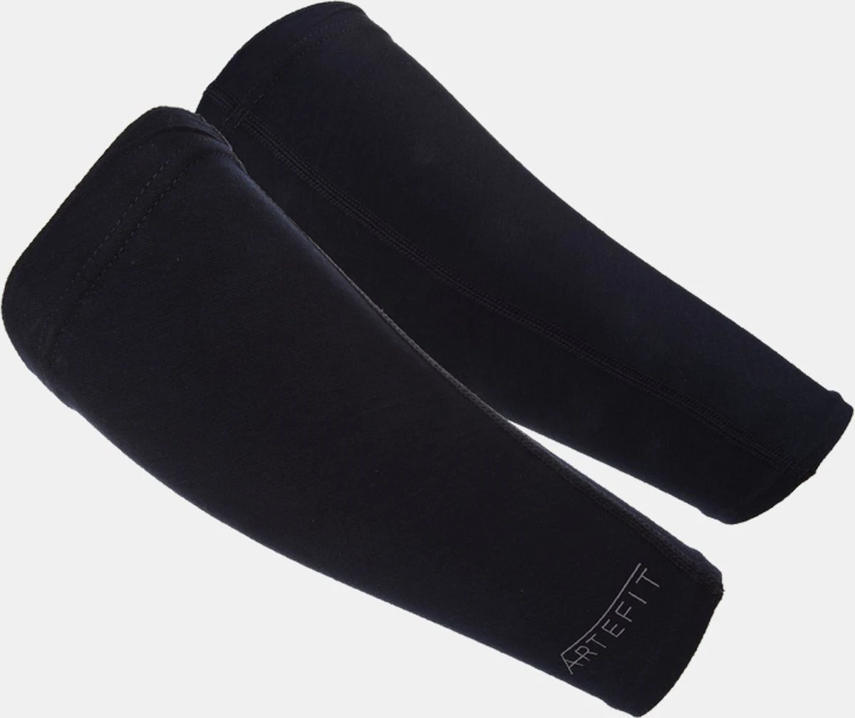 Artefit Compressie Onderarm Sleeves – Unisex - Zonbescherming - S - Black - Afbeelding 7