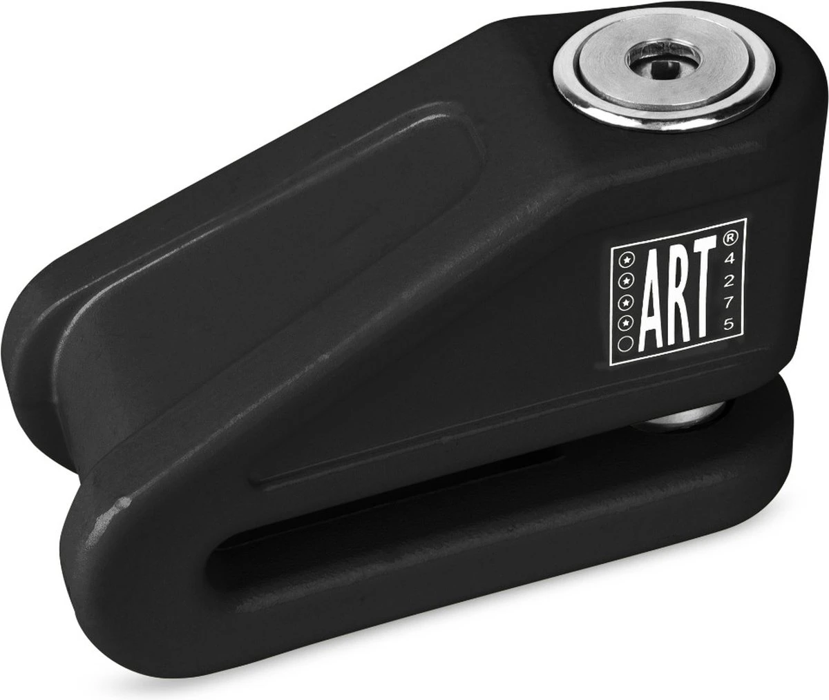 VINZ Baretti Schijfremslot ART4 - Zwart - Afbeelding 4