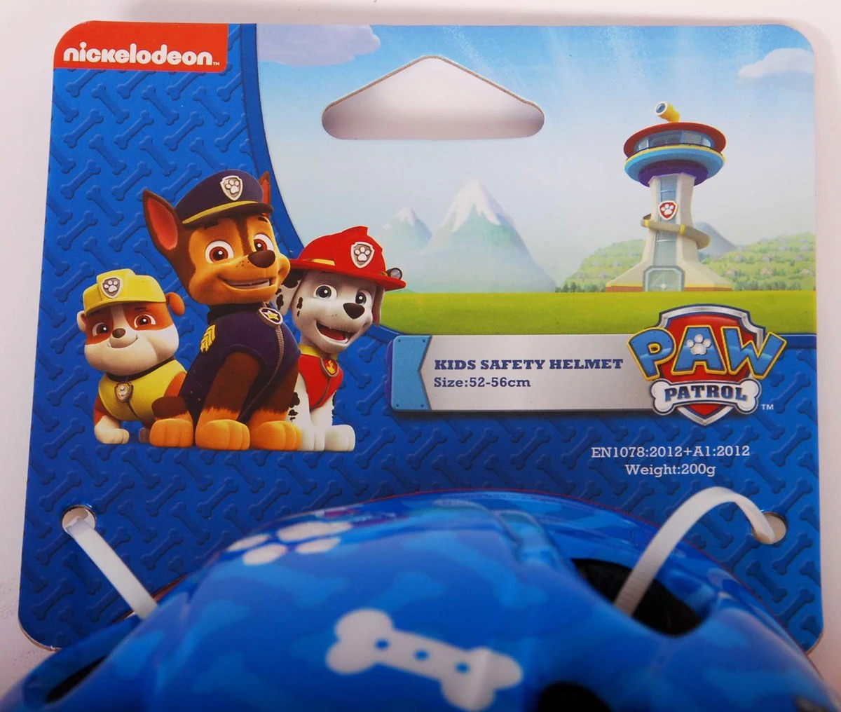 Paw Patrol Jongens Fietshelm - Blauw Rood - 51-55 Cm - Afbeelding 3