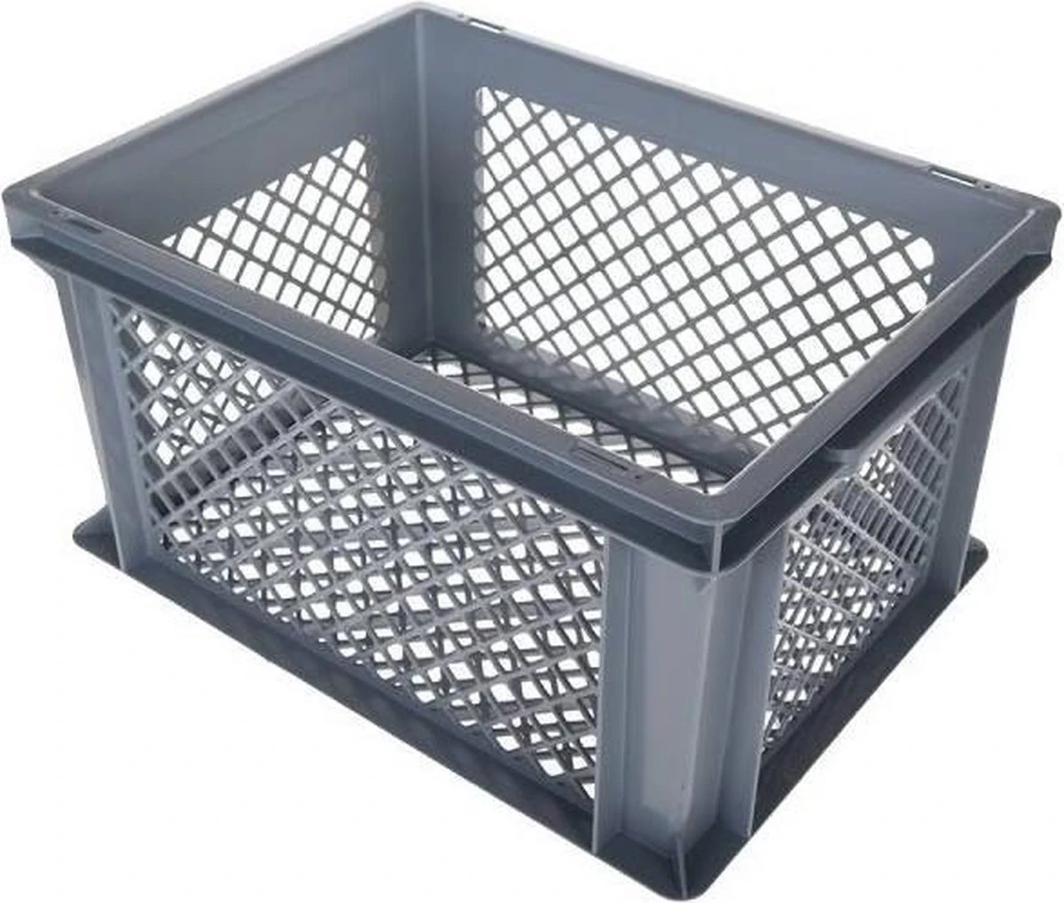 Benson Lastpak Fietskrat Kunststof Grijs - L40 X B30 X H22 Cm - Afbeelding 3