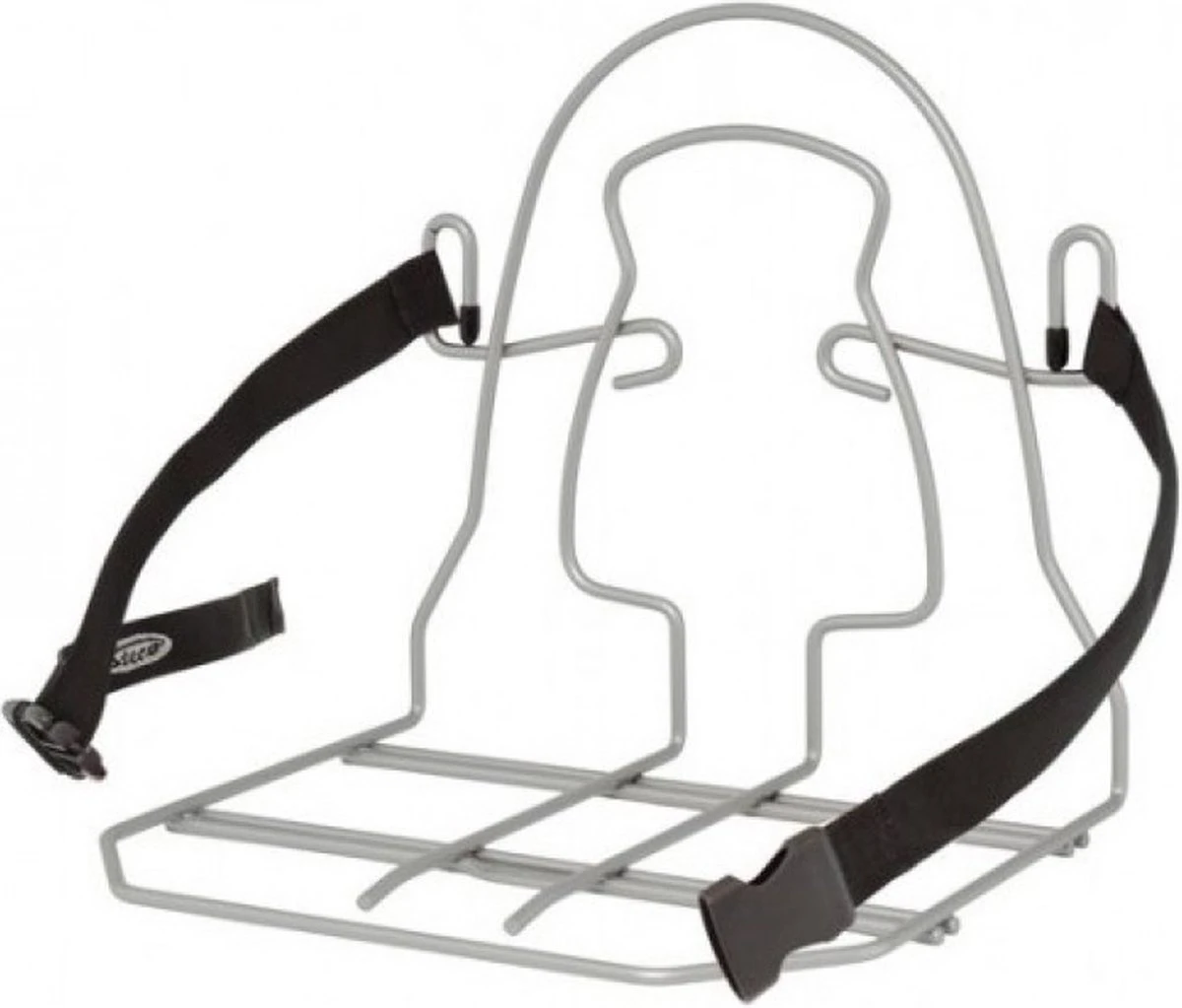 Steco Bagagedrager Verbreder Monkey-mee Staal - 31cm Breed - Zilver - Afbeelding 6