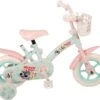 Volare Woezel & Pip Kinderfiets - Meisjes - 10 Inch - Mint Blauw/Roze - Doortrapper