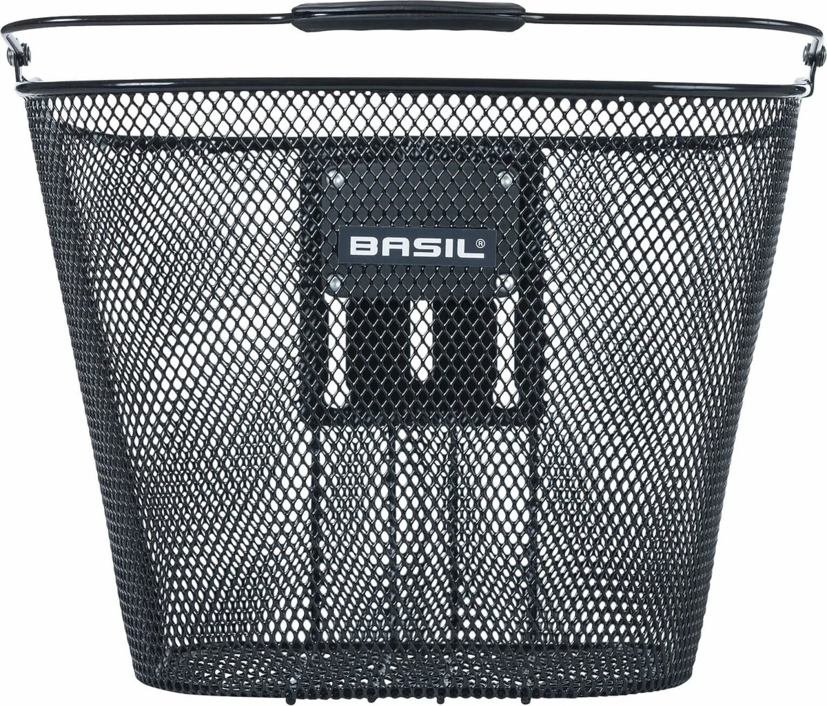 Basil Bremen BE - Fietsmand - Inclusief Systeem - Voorop - Zwart - Afbeelding 15