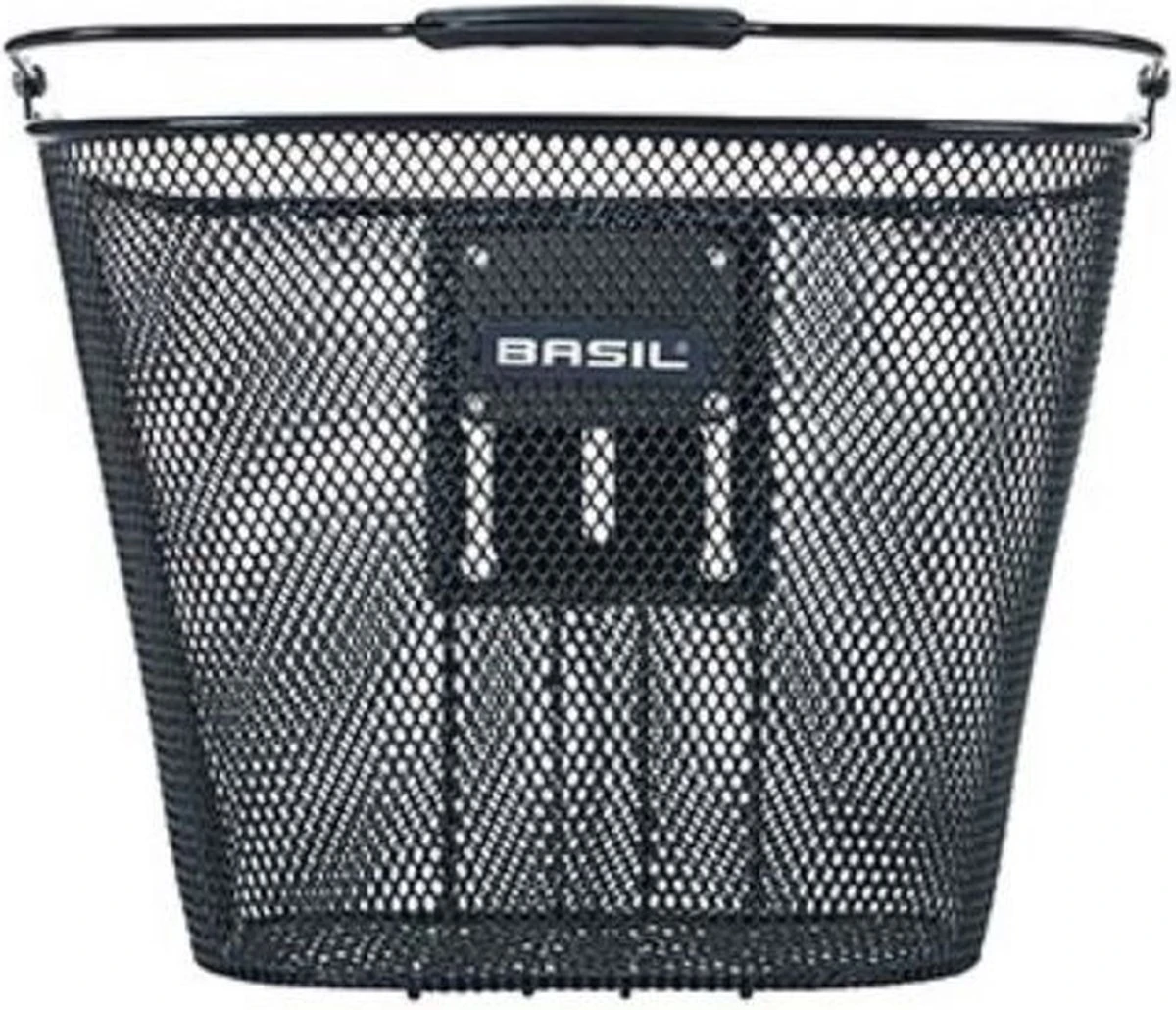 Basil Bremen BE - Fietsmand - Inclusief Systeem - Voorop - Zwart - Afbeelding 3