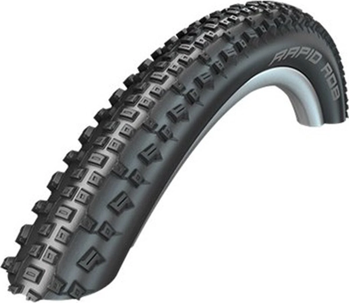 Schwalbe Buitenband - Rapid Rob K-Guard - 29 Inch X 2.25 - Zwart - Afbeelding 6