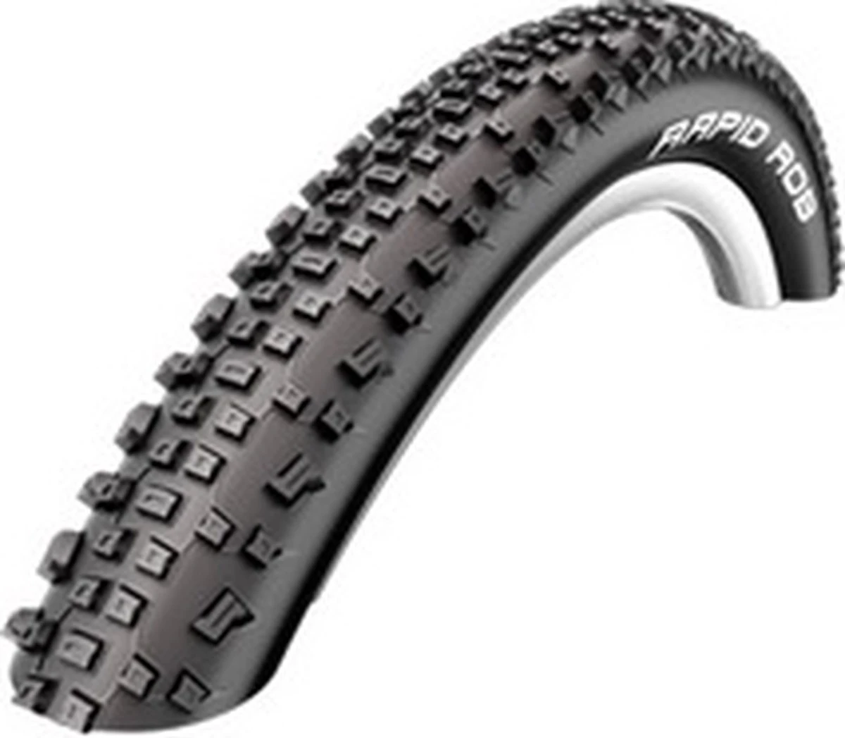 Schwalbe Buitenband - Rapid Rob K-Guard - 29 Inch X 2.25 - Zwart - Afbeelding 3