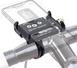 Fiets - En Motor Houder - Aluminium Fietsthouder Met 360 ° Rotatie Verstelbare Stuur Telefoonhouder