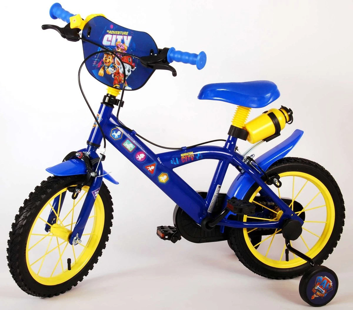 Volare Paw Patrol The Movie Kinderfiets - Jongens - 14 Inch - Blauw - Twee Handremmen - Afbeelding 17