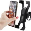 Vivefly Electronics Trustclamp Telefoonhouder Fiets - 360 Graden Rotatie - Geschikt Voor Scooters, Motors, Fietsen En Kinderwagens - Handsfree - GSM Houder - Veilige Grip - Universeel