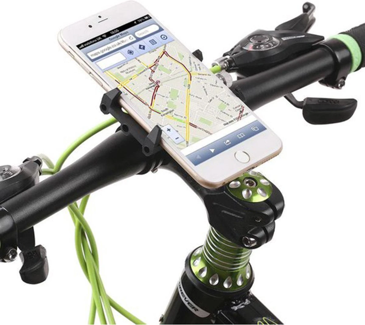 GUB Universele Fiets Telefoonhouder Voor Smartphone Zwart - Afbeelding 13