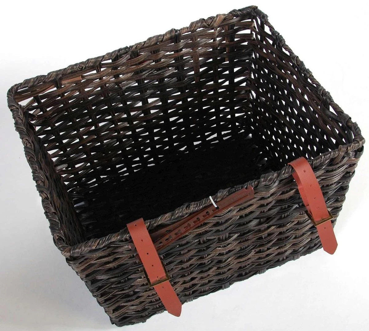 Volare Grote Gevlochten Fietsmand - Afbeelding 9