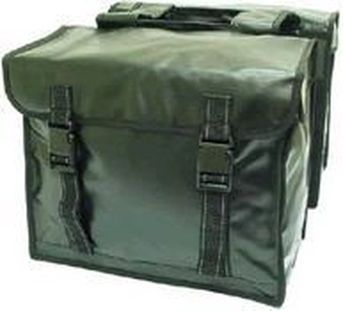 New Looxs Bisonyl Double Large Dubbele Fietstas - 66 Liter - Zwart - Afbeelding 4