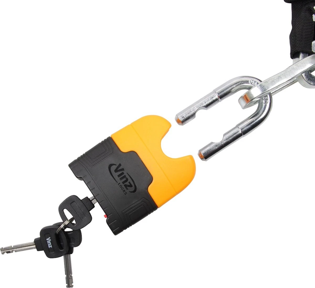 VINZ Makalu Motorslot / Kettingslot / Scooterslot ART 4 Gecertificeerd - 120 Cm Ketting - Dikte Schakels: 10,5mm - Afbeelding 3