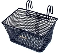 Basil Tivoli Kinderfietsmand - Inclusief Haken - Staal - Zwart