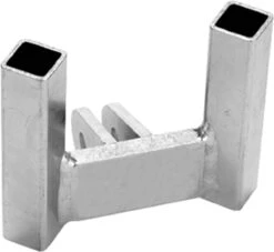 Twinny Load Trekhaak Adapter Traditional 100 Mm Zilver