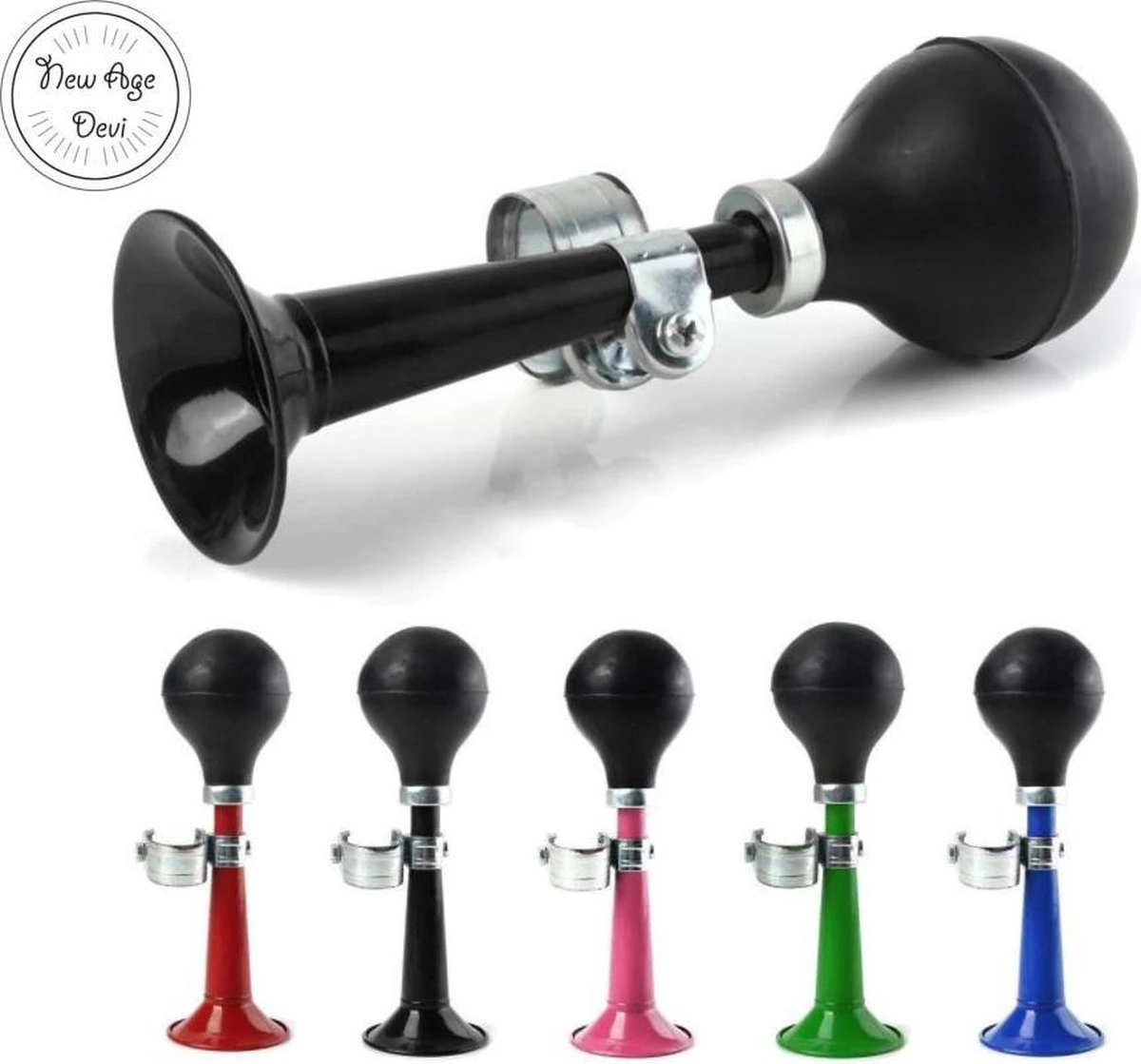 New Age Devi - Fiets Toeter - Roze - Afbeelding 4