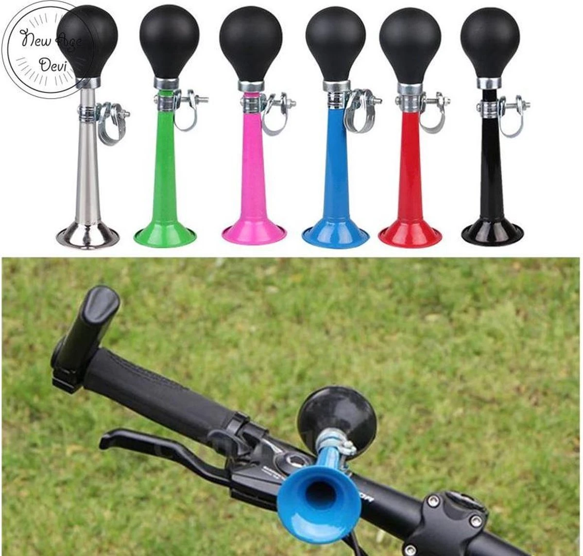 New Age Devi - Fiets Toeter - Roze - Afbeelding 5