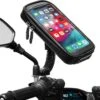 Universele Motorhouder | Spiegelmontagestandaard | Stuur Telefoon Houder | Scooter | Activa | Fiets | Motor | Tot 6.7 Inch