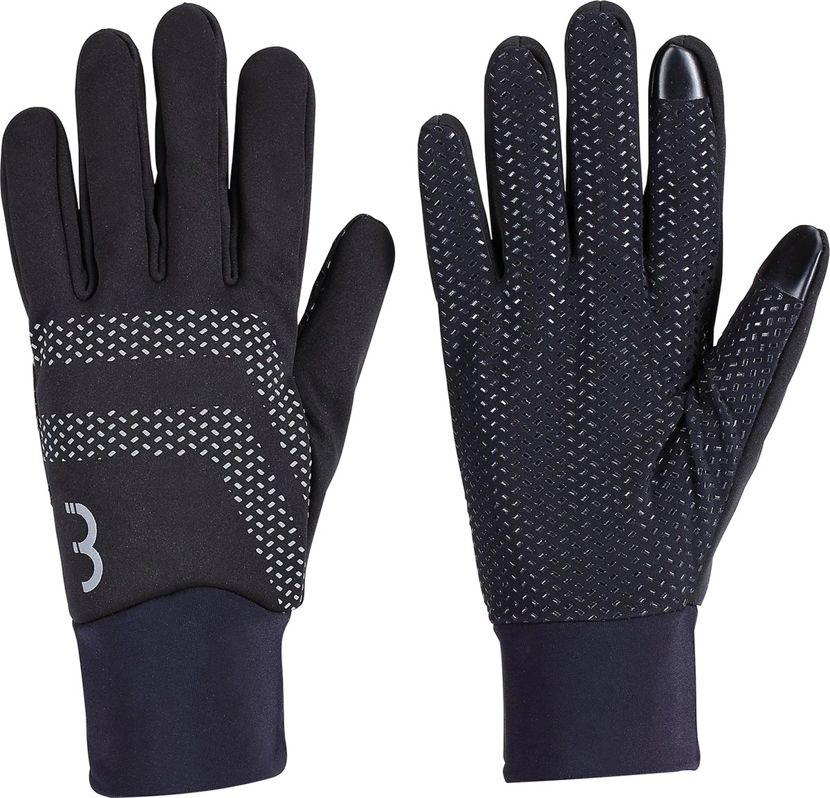 BBB Cycling RaceShield WB 2.0 Fietshandschoenen Winter - Fiets Handschoenen Touchscreen - Winddicht - Zwart - Maat XL - Afbeelding 7
