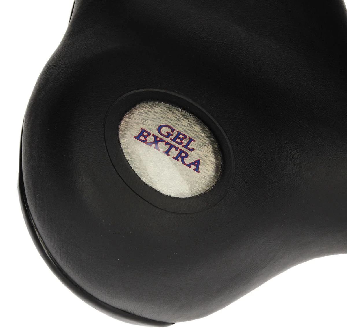 Benson Universeel Gel Fietszadel Voor Dames En Heren - 23x18x6 Cm - Zwart | Comfortabel Unisex Zadel Past Op Elke Fiets - Afbeelding 3