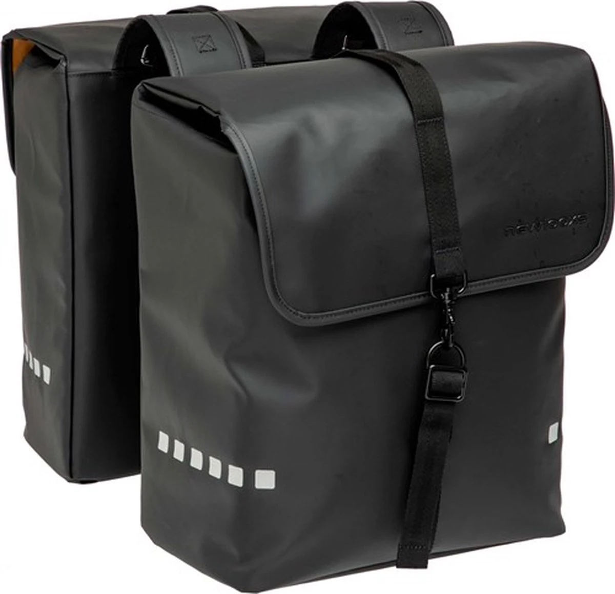 New Looxs Odense Dubbele Fietstas MIK - 39 Liter - Zwart - Afbeelding 12