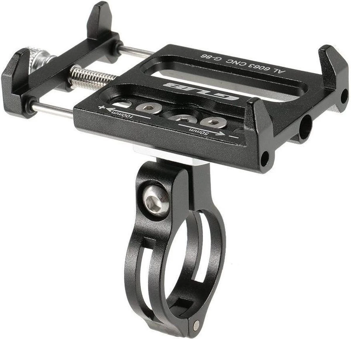 GUB Universele Fiets Telefoonhouder Voor Smartphone Zwart - Afbeelding 14