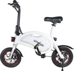 Windgoo - B3 Elektrische Long-Range E-Bike Met Trappers - E-bike - 25Km / H - Wit