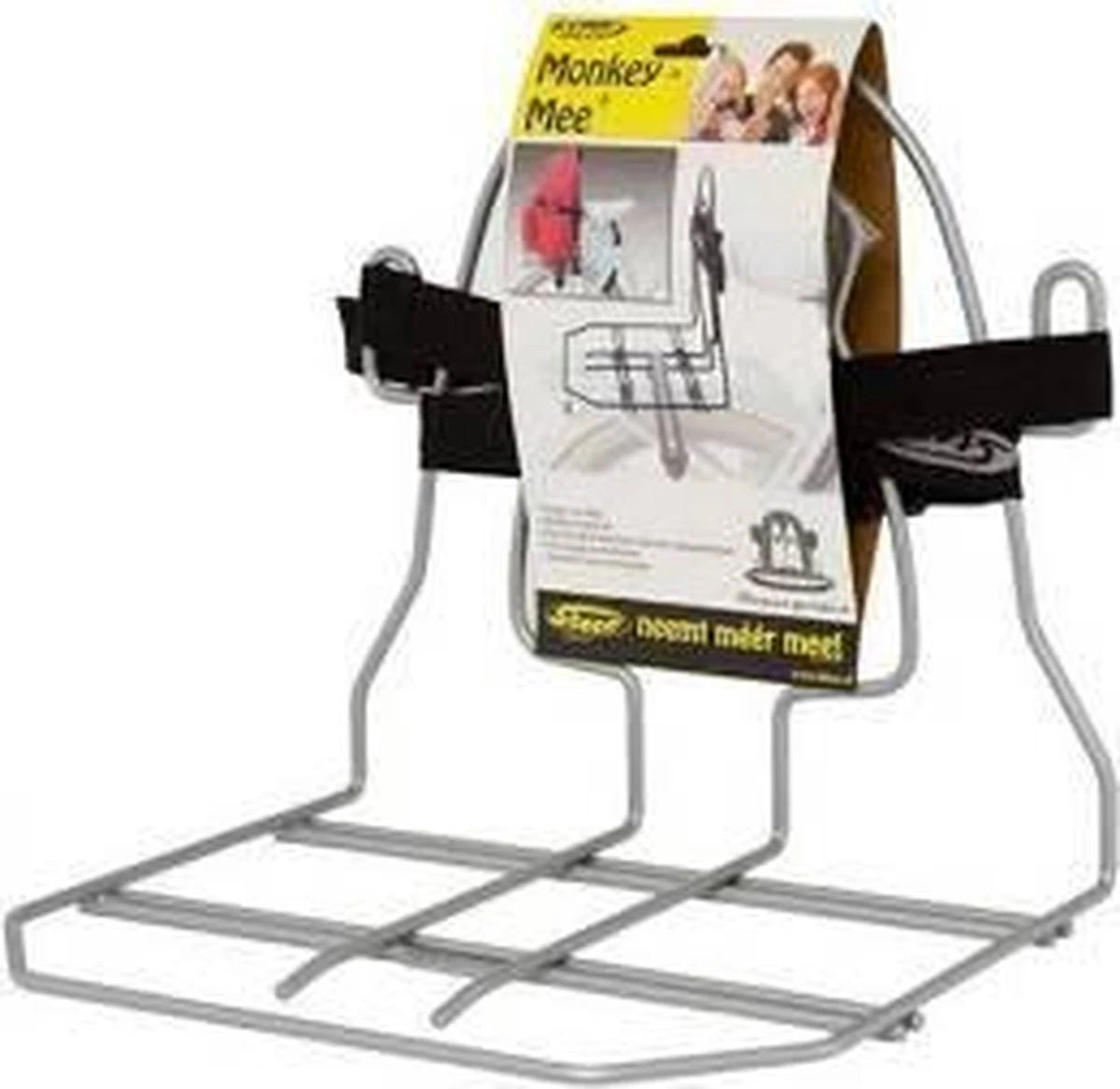 Steco Bagagedrager Verbreder Monkey-mee Staal - 31cm Breed - Zilver - Afbeelding 3