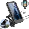 Telefoonhouder Fiets Motor Waterdicht Universeel - 360° Draaibaar Anti-shock & Vibratie - Geschikt Voor Elke Telefoon - GSM Houder - Fiets Accessoires