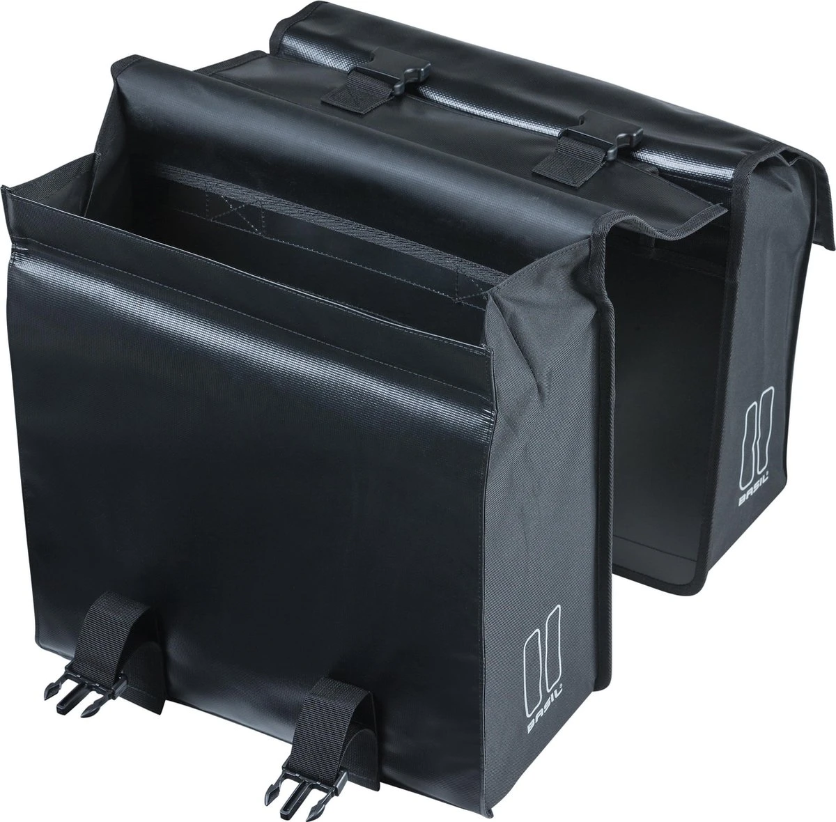 Basil Urban Load Dubbele Fietstas - Zwart - 48 Liter - Afbeelding 6