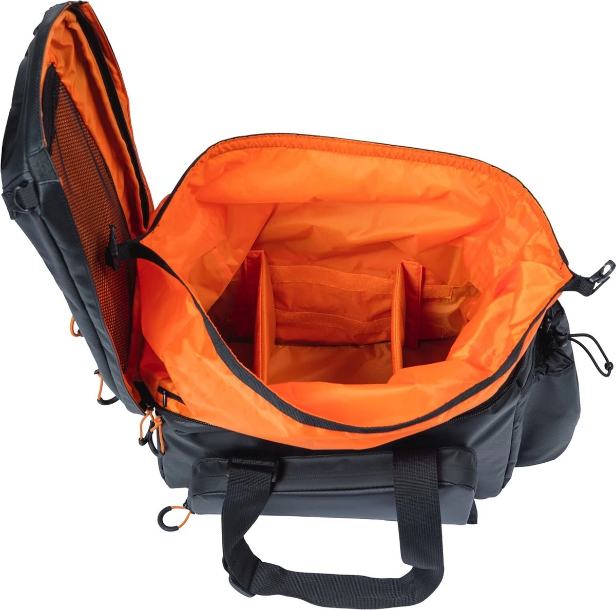 Basil Miles XL Pro Bagagedragertas MIK - 9-36 Liter - Zwart/Grijs - Afbeelding 9