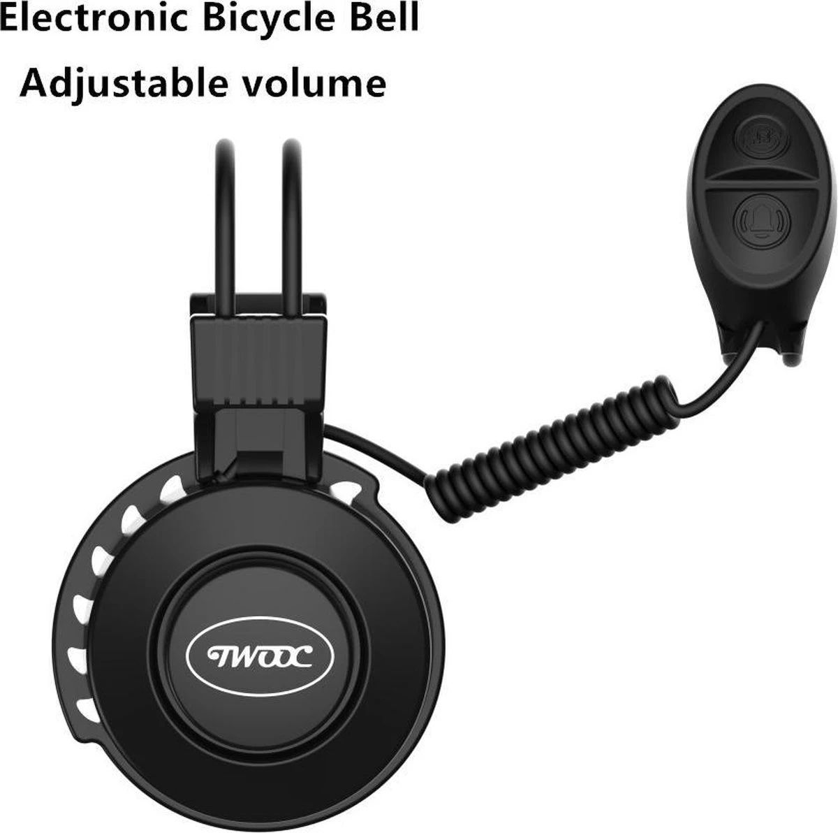 Elektrische Fietsbel 120 DB | USB Oplaadbaar | Zwart | Waterproof - Afbeelding 4