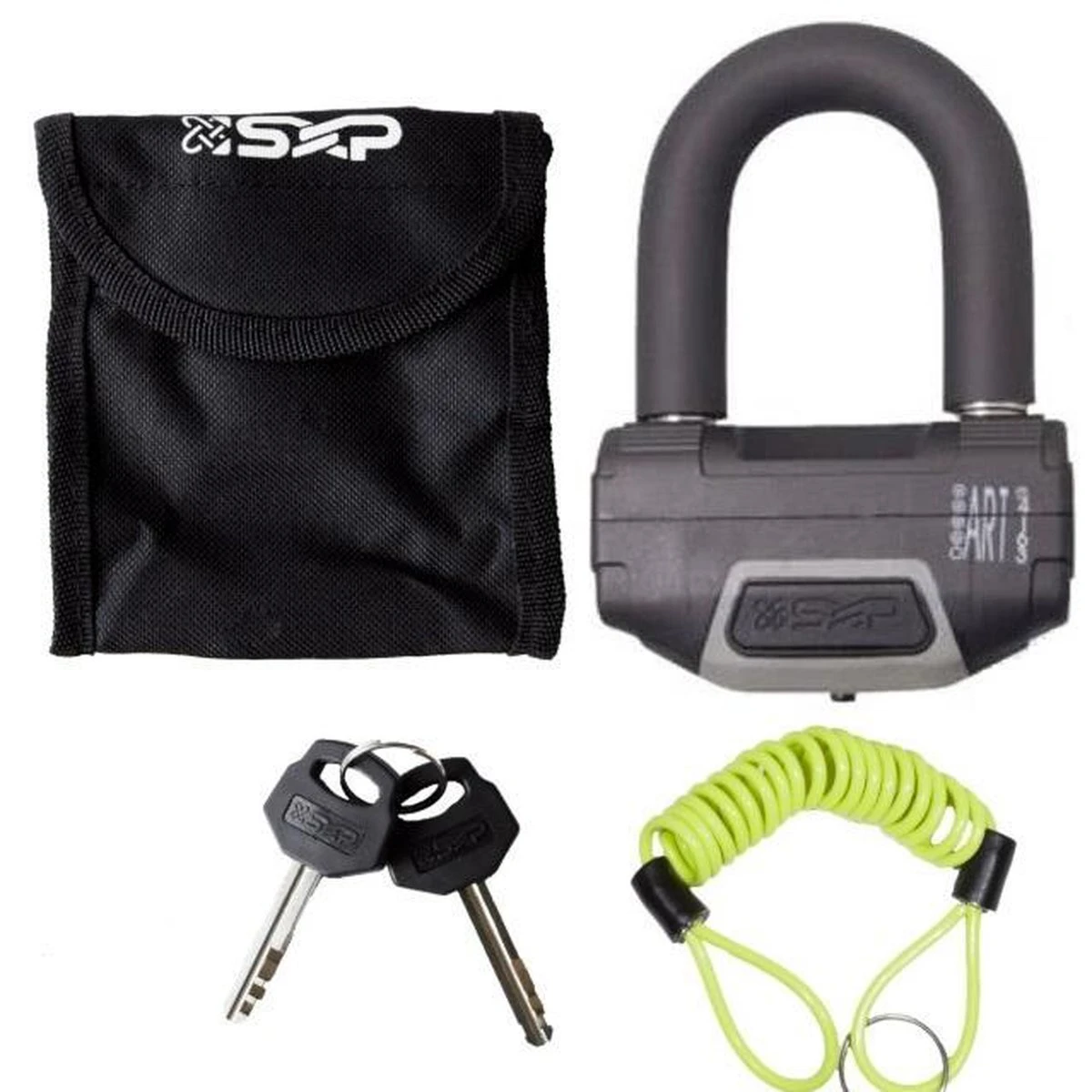 SXP Schijfremslot ART 4 - Zwart - Afbeelding 8